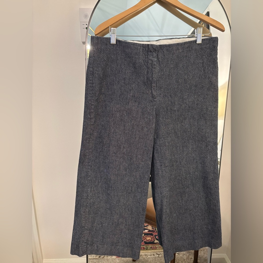 Collection J Crew Twill Cropped Pants